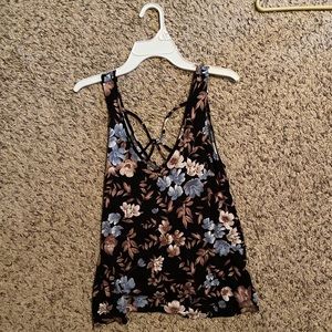 American Eagle flower tank